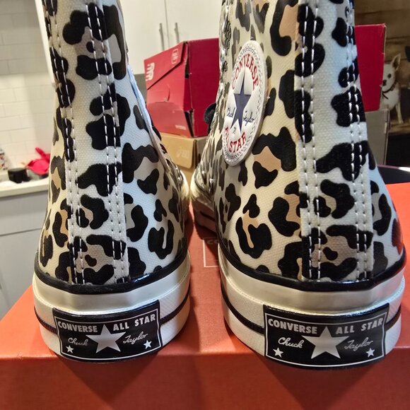 Converse Chuck 70 High 'Glow in The Dark Leopard Print' A13436C Women's Size 9 - Picture 9 of 15